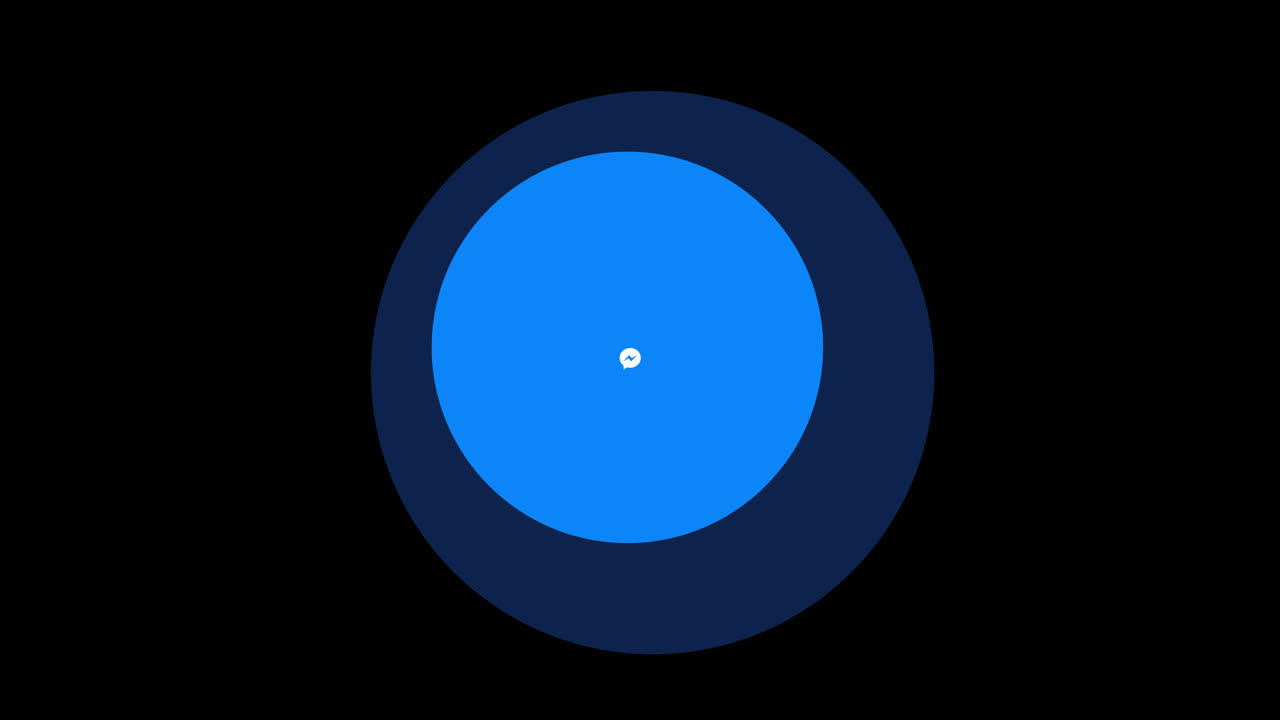 페이스북 메신저 로고