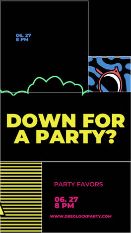 Party Invitation - June 27, 8 PM