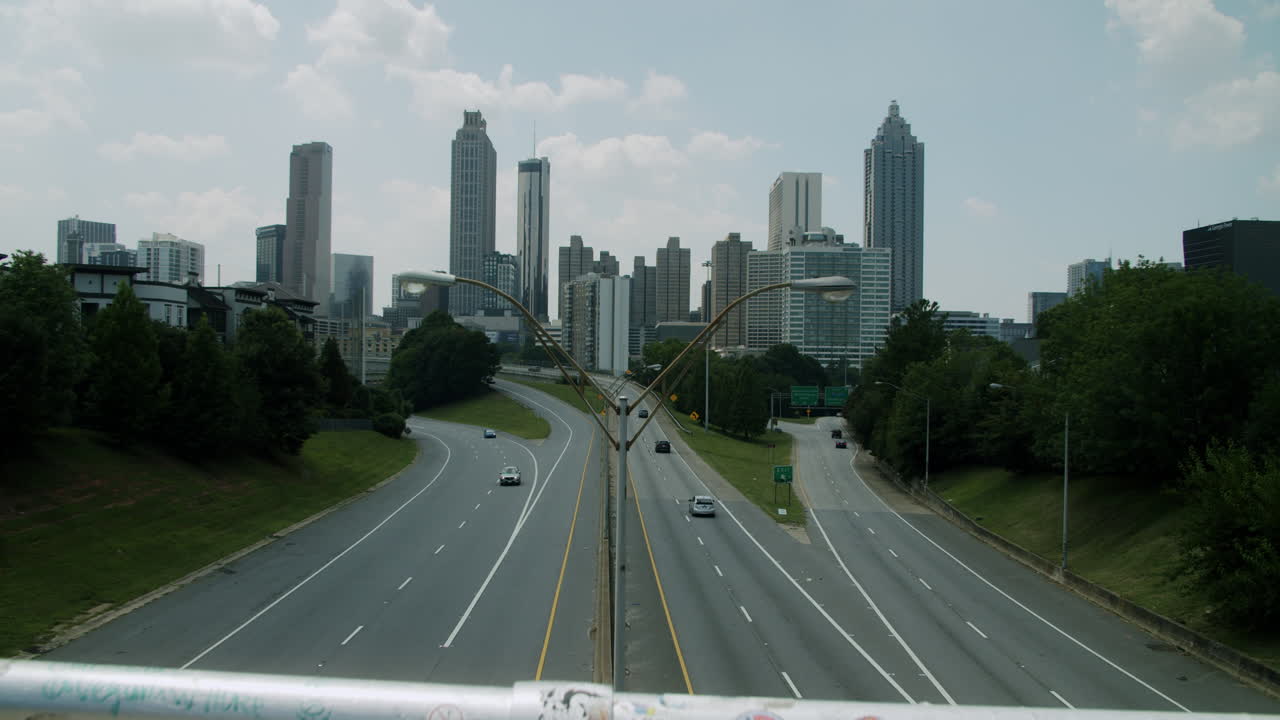 Atlanta Highway Skyline View
