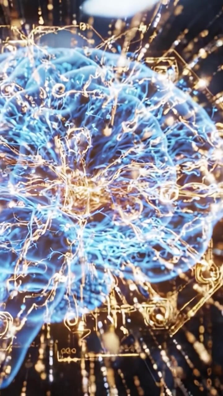 Exploring the Mysteries of the Human Mind: A Journey Through the Intricate Network of Neural Pathways and Electrical Activity Represented in Vivid Visuals