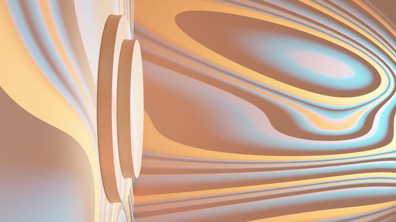 wyświetlacz produktu e-commerce zniżka z płynnym tłem 3d rendering animacja trip psychedeliczny