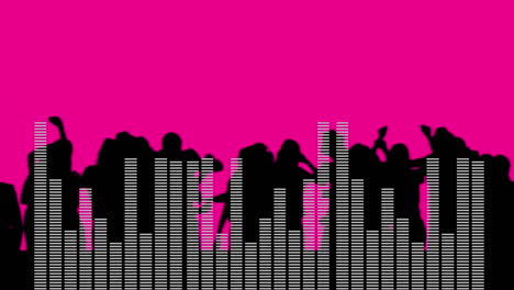 digital composite of life at a party