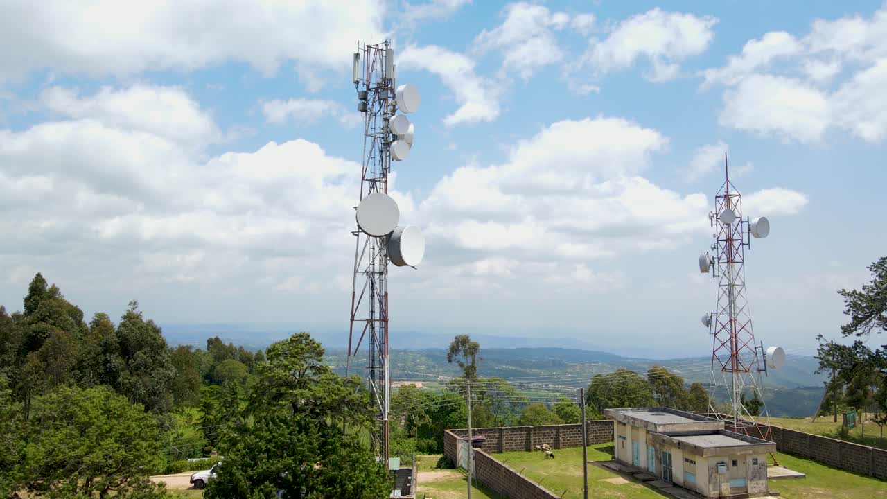 하늘 스케이프 드론 뷰