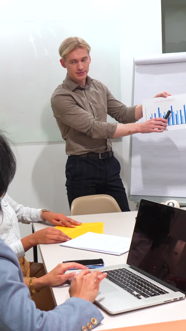 Business Meeting about Solar Energy