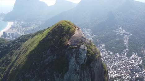 Famous-Dois-Irmaos-Drone-shot-on-a-Sunny-Day