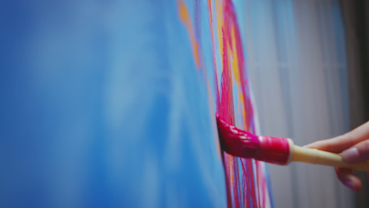 pintura al óleo abstracta moderna