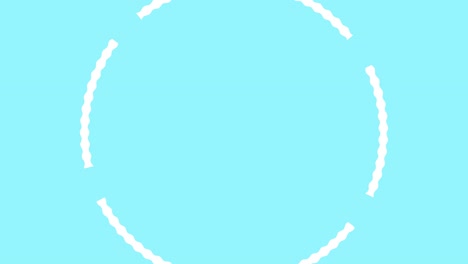 circle rotation split pop animation motion graphics