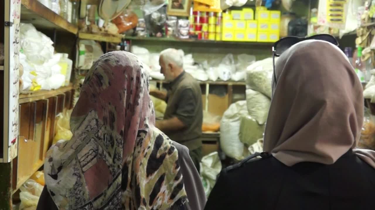 Spice Market in the Middle East