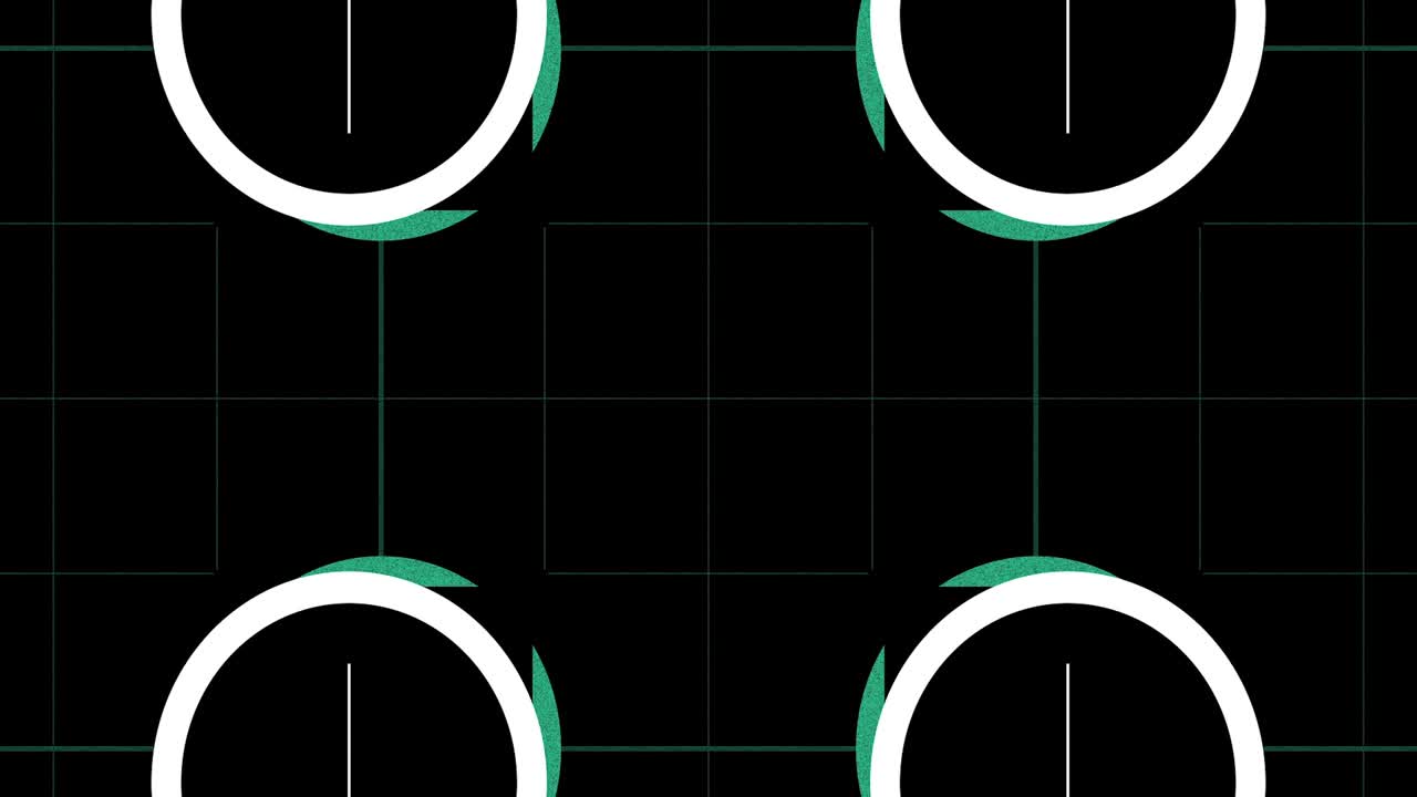 원을 가진 추상적인 배경 그리드 (a8 버전)