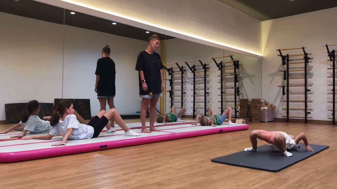 어린이 체조 수업