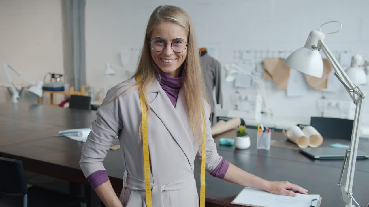 diseñador de moda en el trabajo