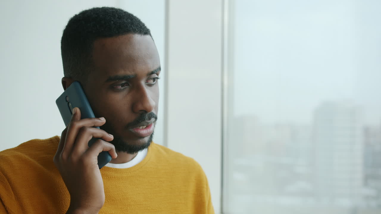 Man on a Phone Call