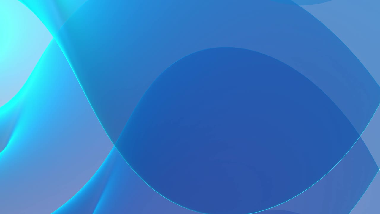 파란 파동 배경 루프