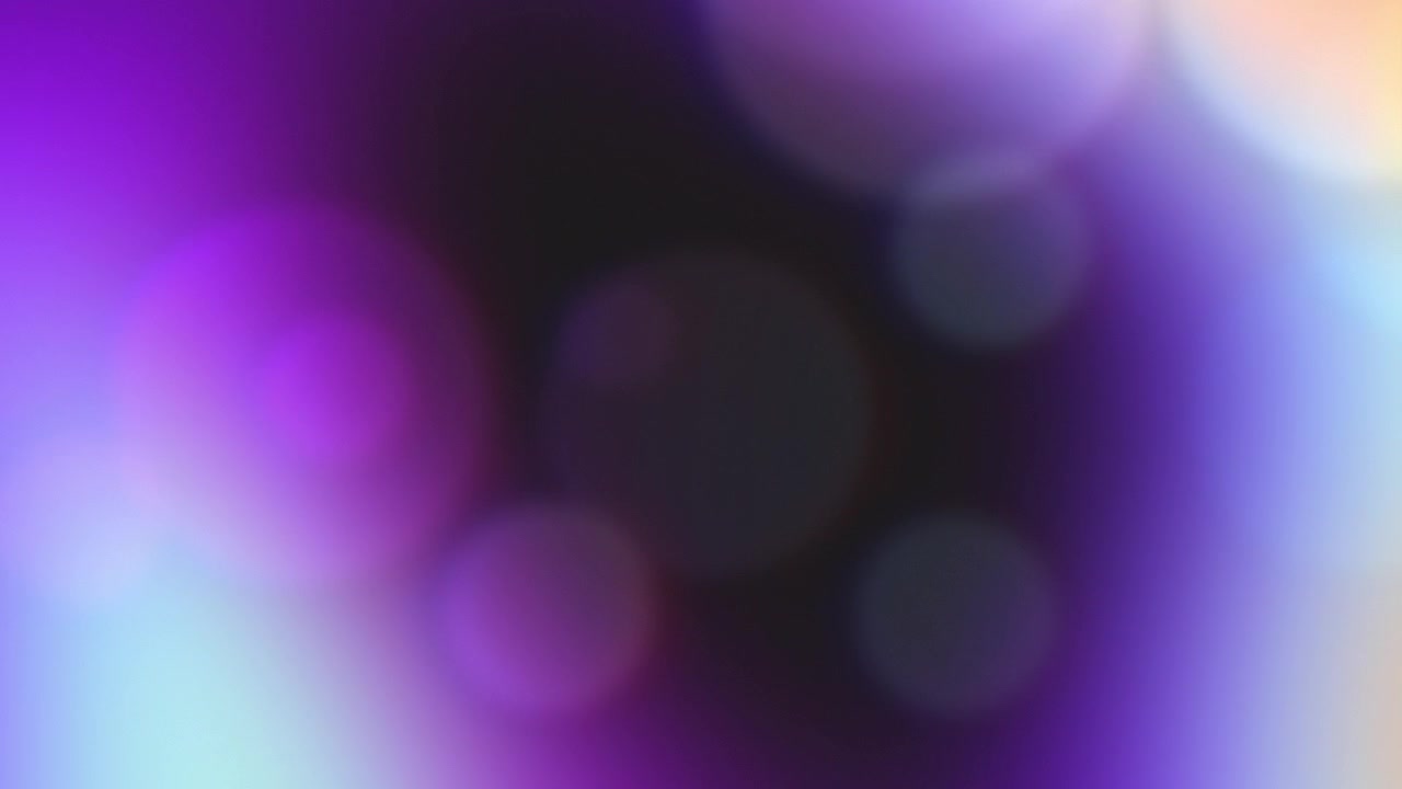 Abstract Purple and Blue Light Bokeh Background