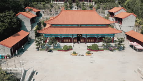 main entrance of nansha tin hau palace in nansha mazu temple