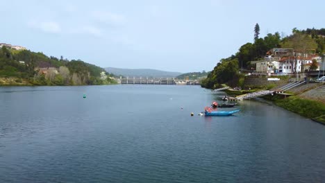 douro river portugal crestuma,blue river