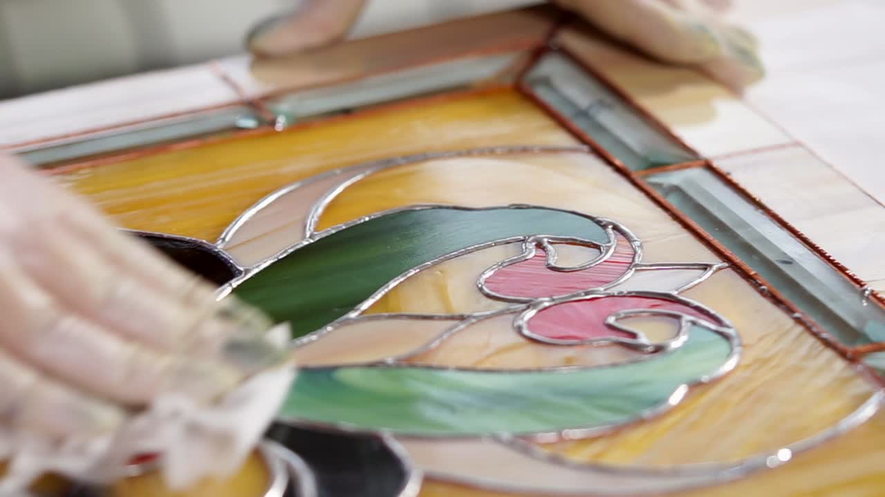 reparación y limpieza de vitrales