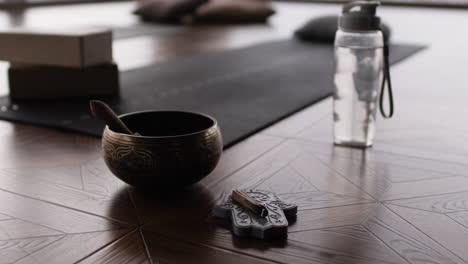 Yoga Studio Setup with Accessories