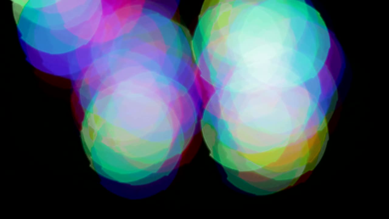 크리스마스, 휴일 조명, 보케