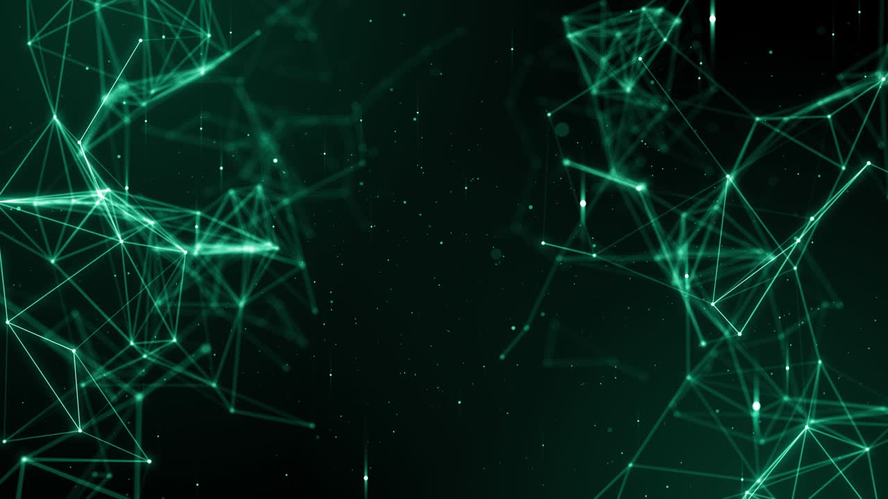 Plexus abstract network titles technology science background loop