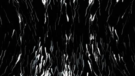 abstract swirling line on black background 4k vj loop animation