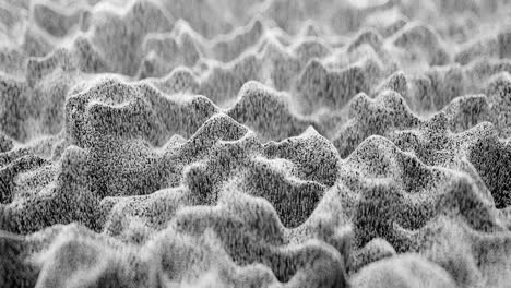 4k abstract topographic waveform.