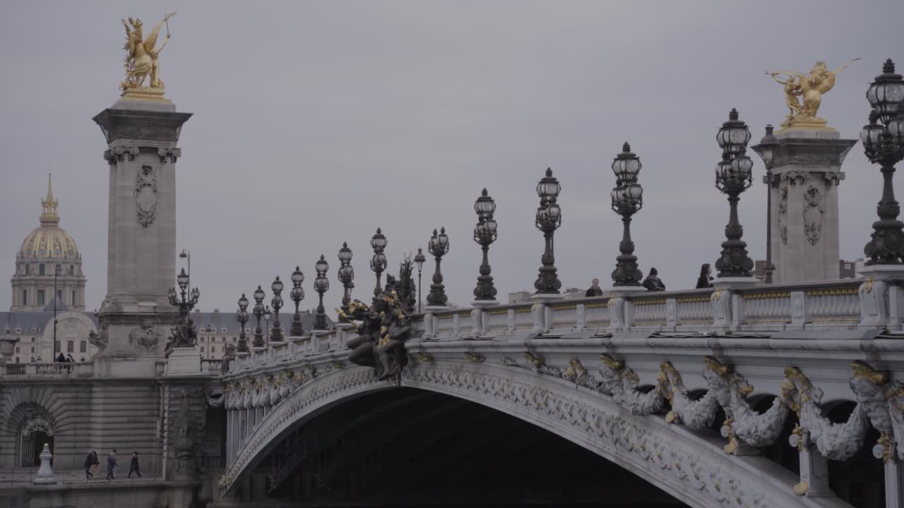 Pont Alexandre III Bridge in Paris