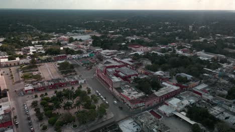 rotational view over motul yucatan