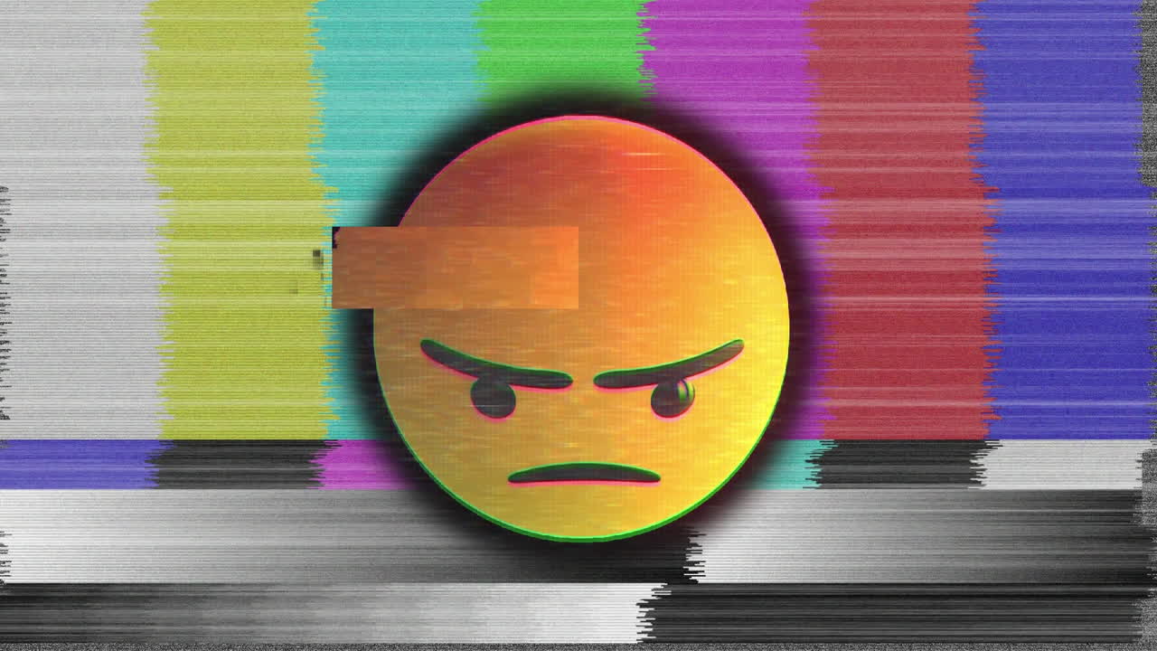 emoticono en la pantalla de prueba