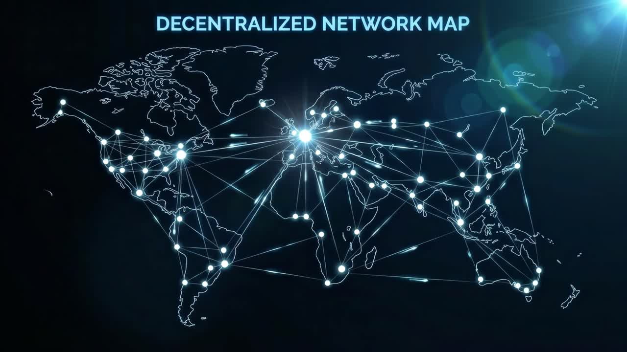 Decentralized Network Map