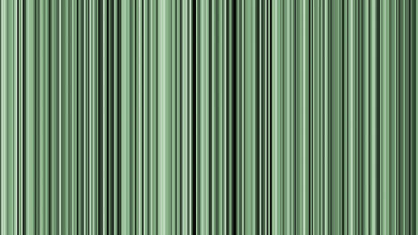 animación en bucle de líneas verticales negras, grises, blancas y verdes oscilantes