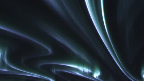 abstract lines of aurora borealis in the night sky