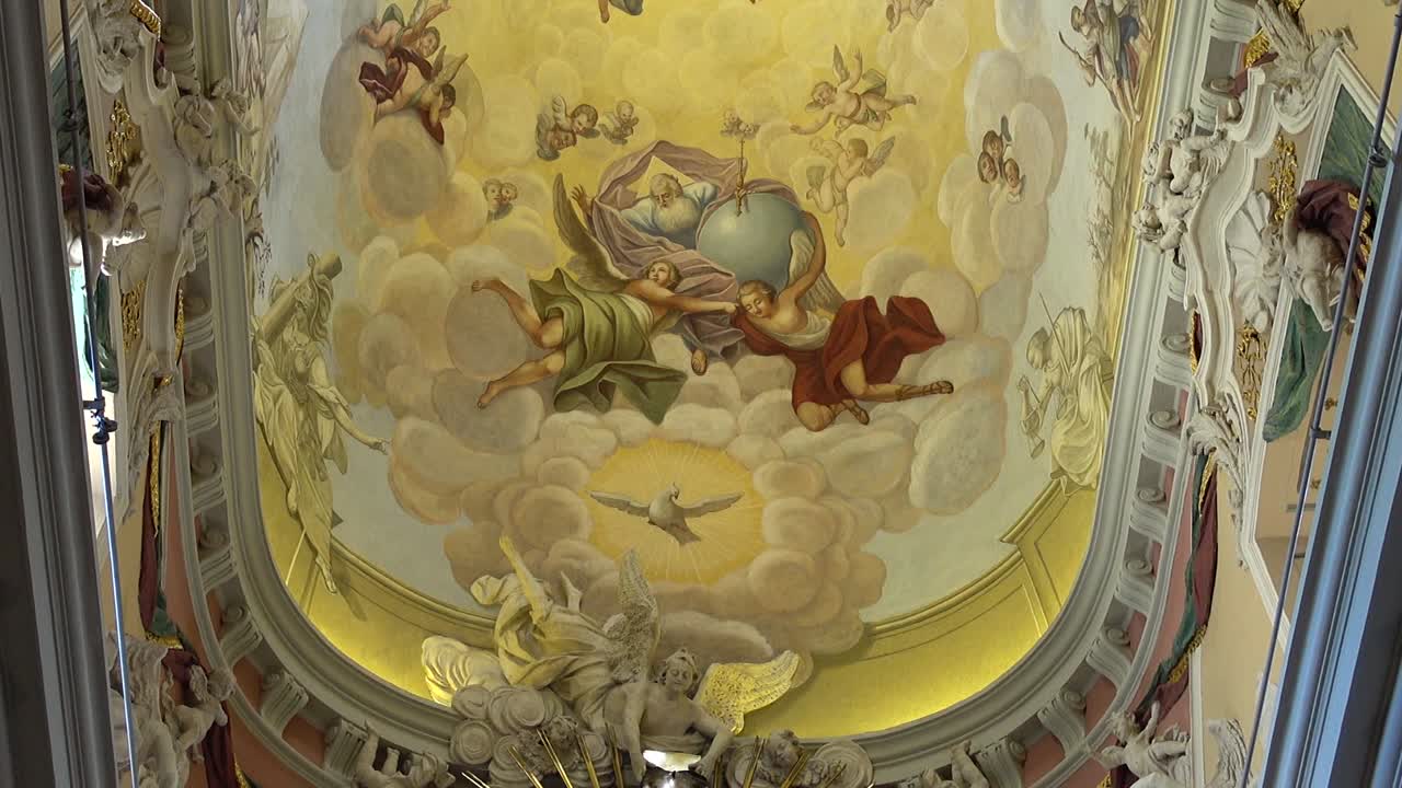 Riprese della Cattedrale Cattolica. Leopoli, Ucraina