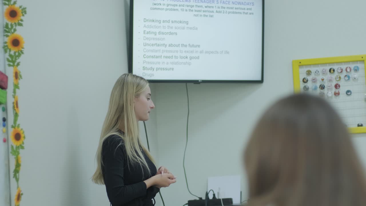 십대들을 위한 영어 수업