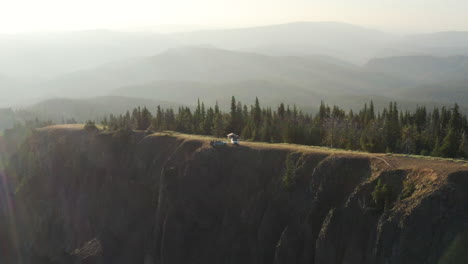 Acampar-En-El-Borde-Del-Monte-Rainier-Washington-Estados-Unidos-Antena