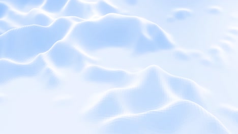 stylish blue white creative abstract low poly background in 4k. abstract wavy pattern move on surface in loop. smooth soft seamless animation. simple minimalistic geometric bg.