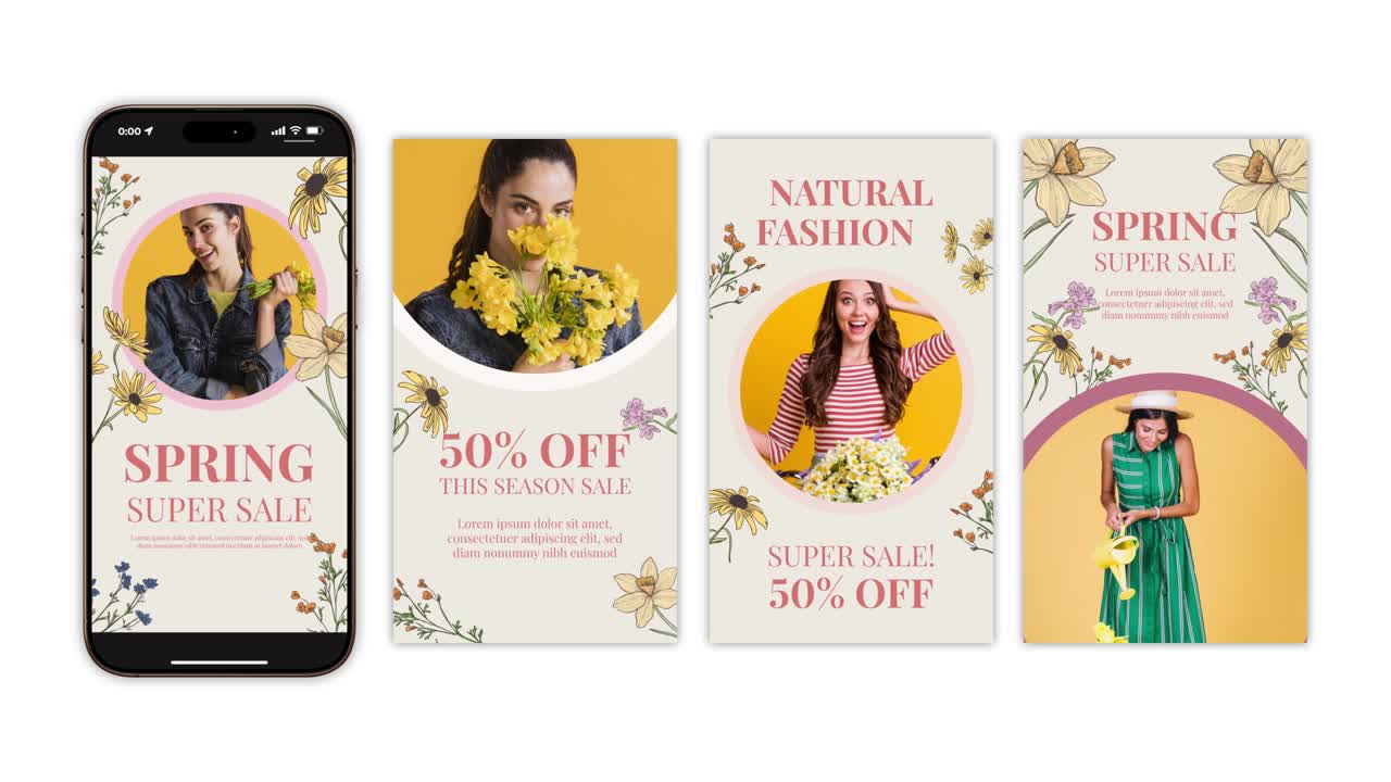 venta de moda de primavera