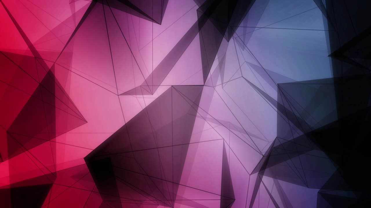 Triangular geometric pattern graphic loop background