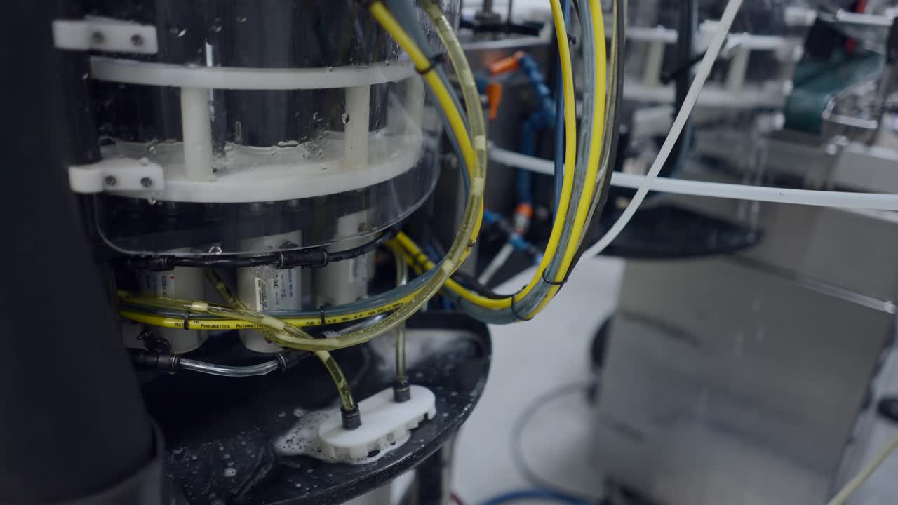 Industrial Manufacturing Equipment Close-up