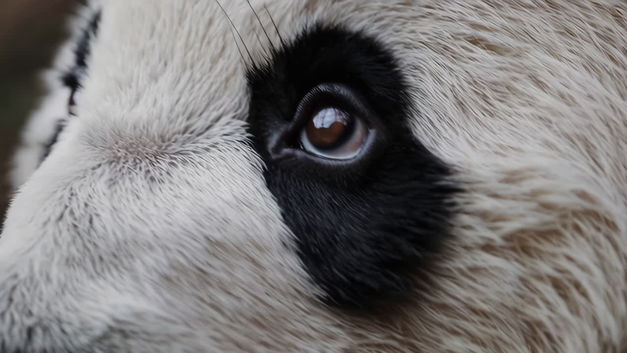 Close-up of a Panda's Eye