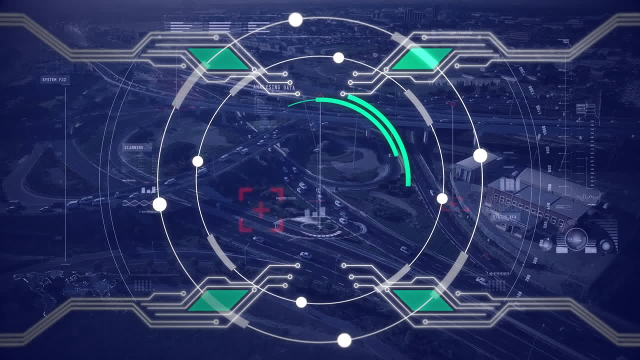 데이터와  ⁇ 색 연결 네트워크와 함께 회전하는 원