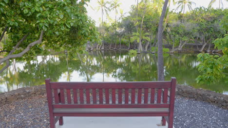 mauna lani ponds beach hawaii big island reflections
