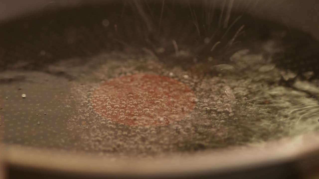 Frying Food in a Pan
