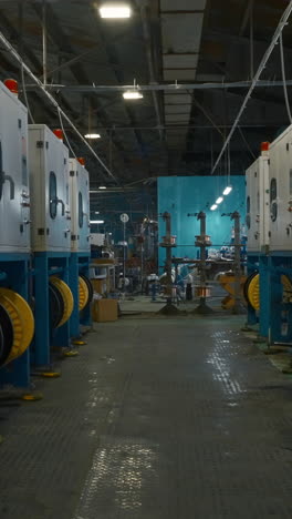 cable manufacturing factory interior