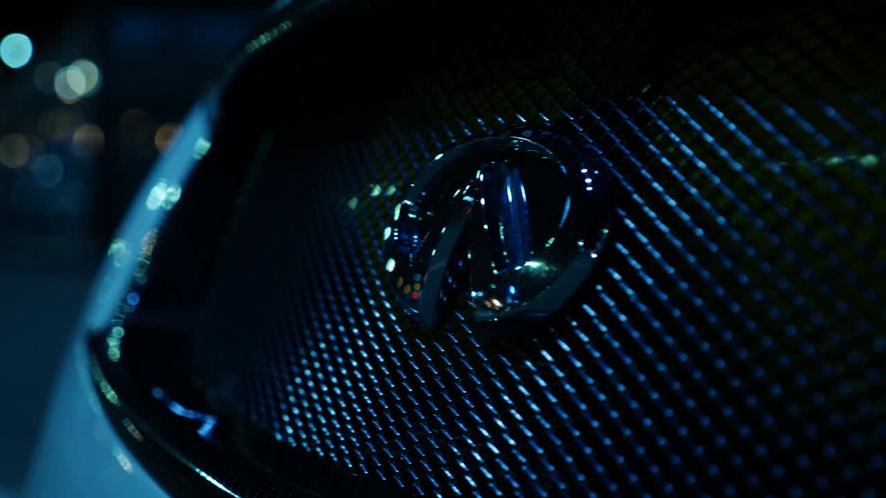 Car Emblem Close-Up