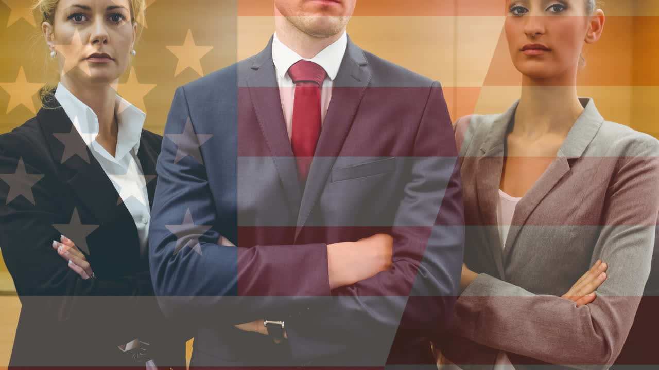 미국  ⁇ 발이 떠있는 재판 중에 배심원들의 애니메이션