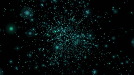 abstract particles galaxy stars