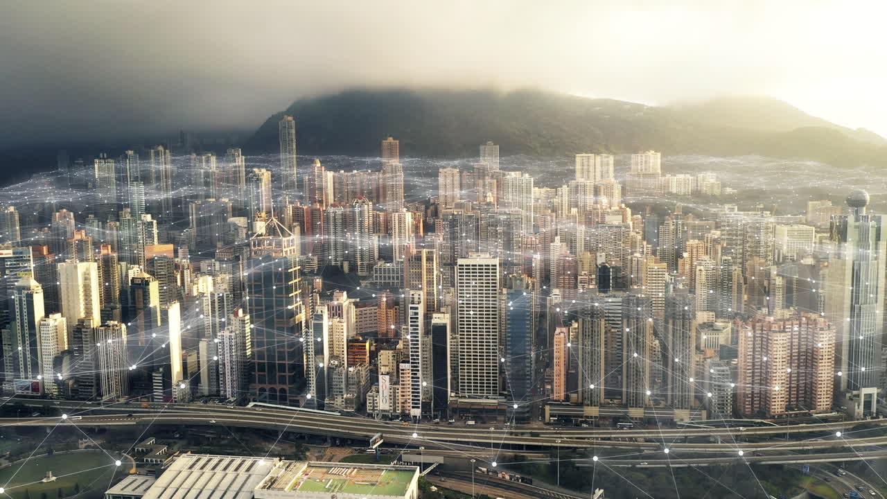 도시의 미래형 디지털 핀테크 네트워크