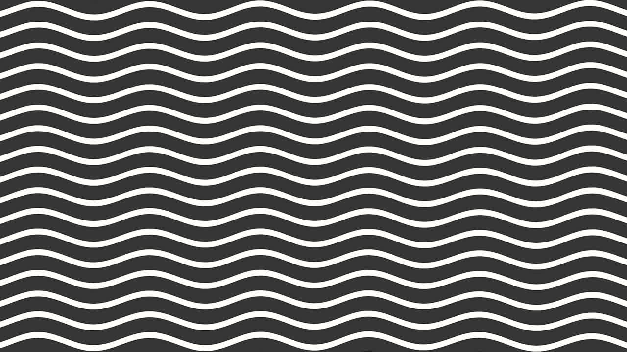 patrón de ondas abstractas en blanco y negro