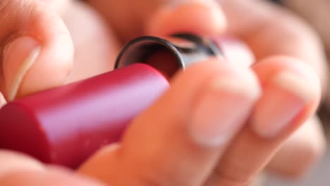 aplicación de lápiz labial